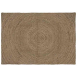 Vidaxl vloerkleden rechthoekig grijs 120 x 170 cm jute