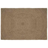Vidaxl vloerkleden rechthoekig grijs 200 x 290 cm jute