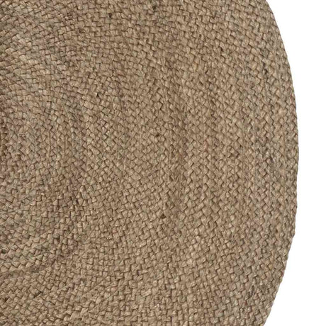 Vidaxl vloerkleden ovaal grijs 122 x 183 cm jute