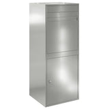 Vidaxl pakket inwerp box zwart 41 x 38 x 103 cm gegalvaniseerd staal
