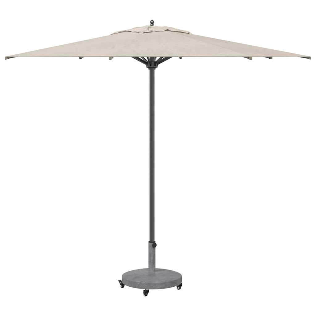 Vidaxl parasolvoet donkergrijze houtlook 48 x 48 x 32 cm