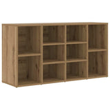 Vidaxl schoenenbank artisan eiken 103 x 30 x 54,5 cm bewerkt hout