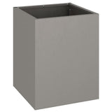 Vidaxl tuin bloempot cortenstaal 32 x 32 x 40 cm cortenstaal