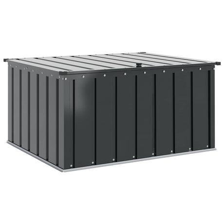 Vidaxl tuinopslagdoos zwart 101 x 82 x 50 cm staal