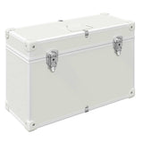 Vidaxl kast handvatten 12 pcs wit 85 x 45 mm metaal