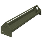 Vidaxl kippen voederbak olijf groen 108 x 20,5 x 20 cm