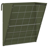 Vidaxl hangend hooi feeder olijf groen 61 x 33 x 66 cm