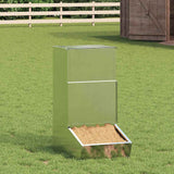 Vidaxl varkensvoeder zilver 55 x 38 x 76 cm gegalvaniseerd staal