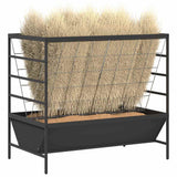 Vidaxl vee voeder zwart 100 x 60 x 90 cm koudgewalst staal