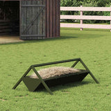 Vidaxl voederbak voor vee olijf groen 111 x 76 x 38 cm