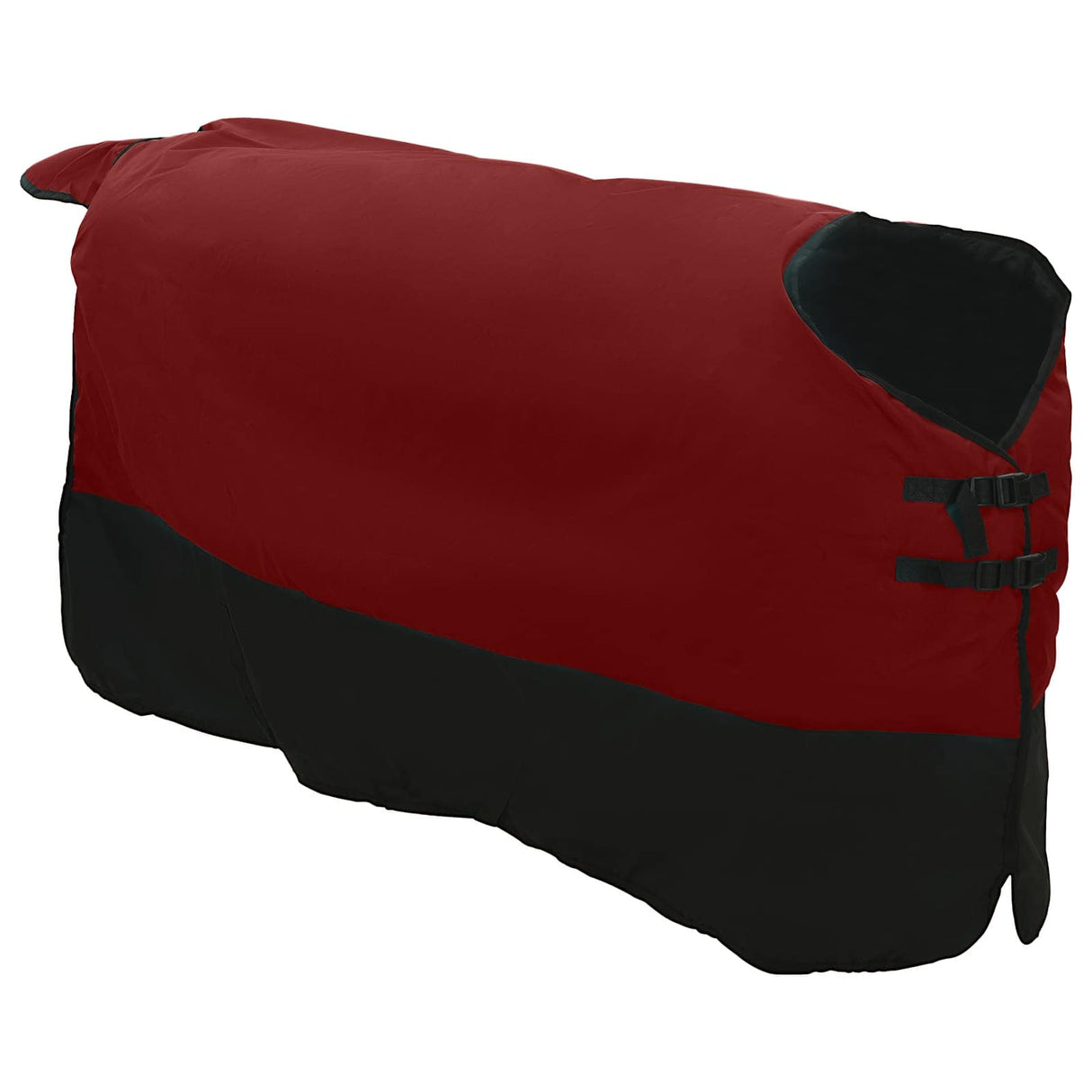 Vidaxl paardendeken donkergroen en zwart 75 cm polyester