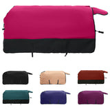 Vidaxl paardendeken roze en zwart 115 cm polyester