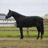 Vidaxl paardendeken donkergroen en zwart 75 cm polyester