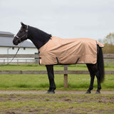 Vidaxl paardendeken cappuccino 115 cm polyester