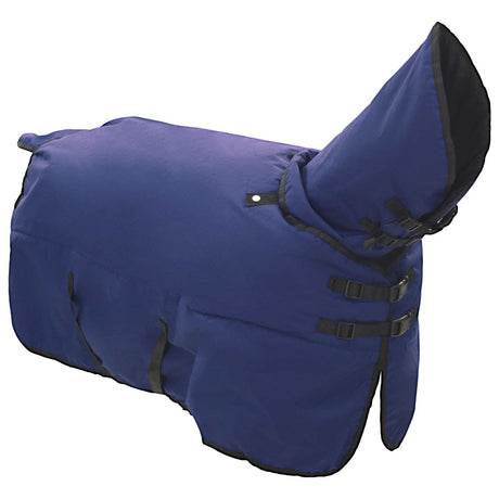 Vidaxl paardendeken donkergroen en zwart 115 cm polyester