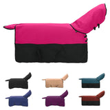 Vidaxl paardendeken roze en zwart 115 cm polyester