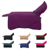 Vidaxl paardendeken donkergroen en zwart 155 cm polyester