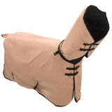 Vidaxl paardendeken cappuccino 165 cm polyester
