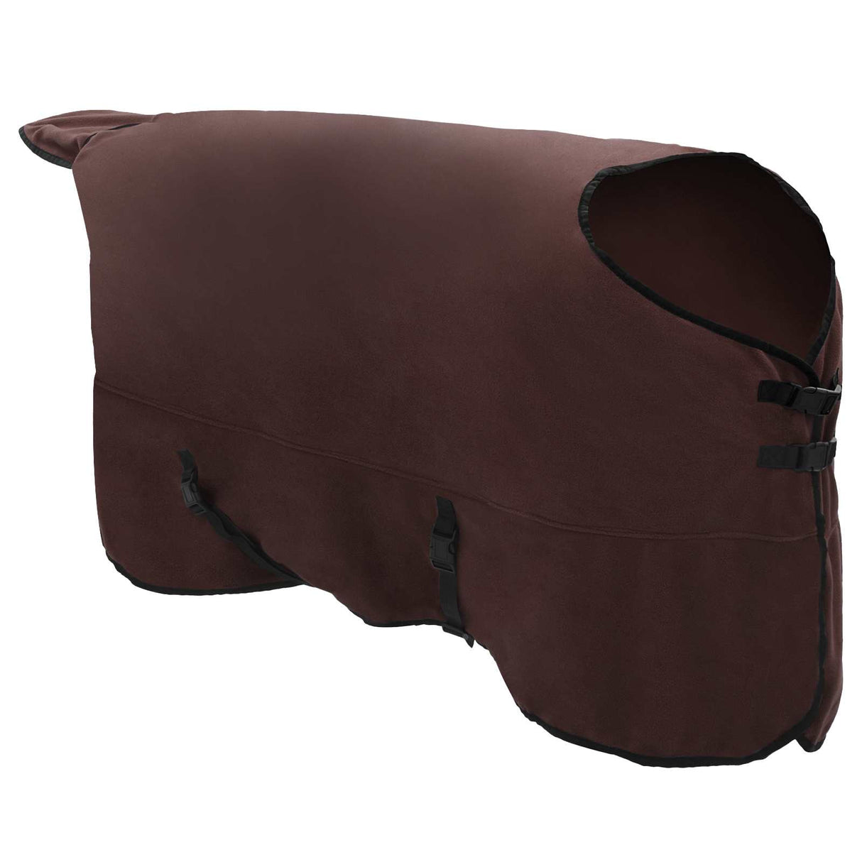 Vidaxl paardendeken volledig donkerbruin polyester