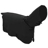 Vidaxl paardendeken zwart polyester