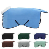 Vidaxl paardendeken volledige aqua 145 cm polar fleece