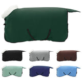 Vidaxl paardendeken volledig donkergroen 105 cm polar fleece