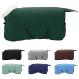 Vidaxl paardendeken volledig donkergroen 135 cm polar fleece