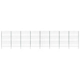 Vidaxl vijverhekken set 8 pcs groen 50 x 80 cm staal