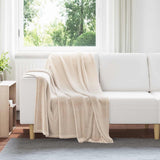 Vidaxl kleden 6 pcs beige 130 x 150 cm fleece