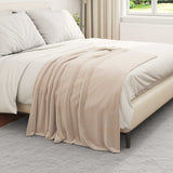 Vidaxl kleden 6 pcs beige 130 x 150 cm fleece