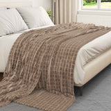 Vidaxl kleden 6 pcs kameel 240 x 220 cm fleece