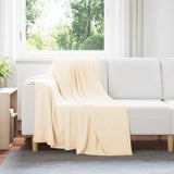 Vidaxl kleden 6 pcs crème 170 x 130 cm fleece