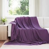 Vidaxl kleden 6 pcs paars 270 x 240 cm fleece