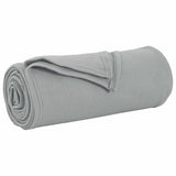 Vidaxl kleden 24 pcs grijs 200 x 150 cm fleece