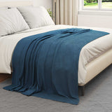 Vidaxl kleden 24 pcs marineblauw 200 x 150 cm fleece