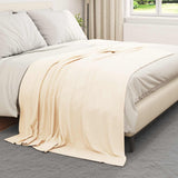 Vidaxl kleden 24 pcs crème 200 x 150 cm fleece