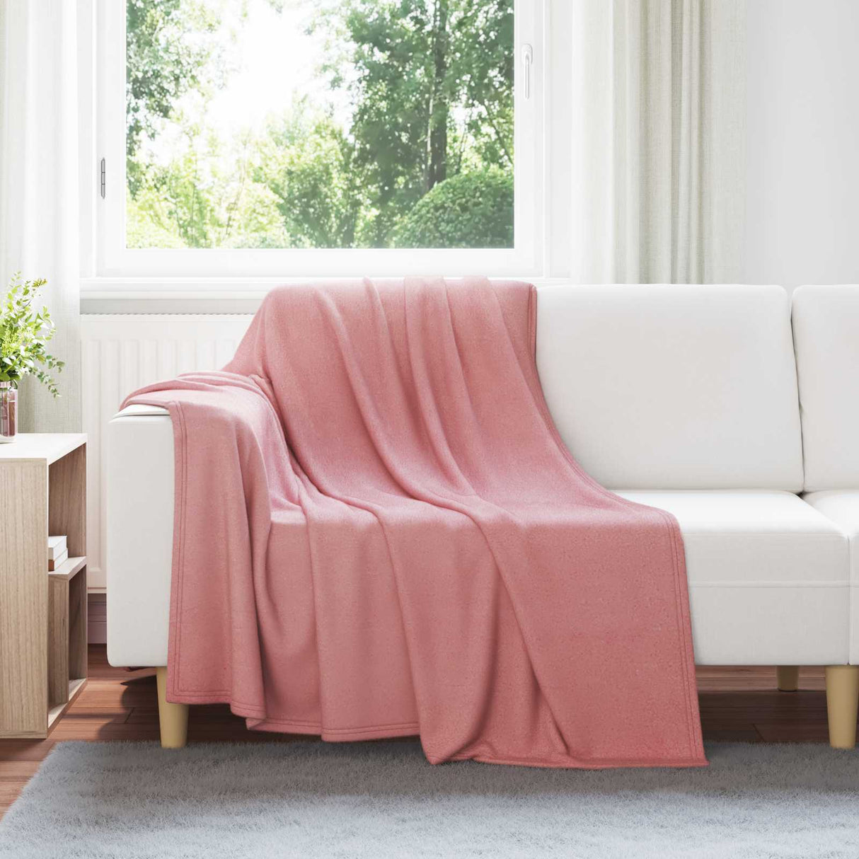 Vidaxl kleden 24 pcs roze 200 x 150 cm fleece