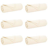 Vidaxl kleden 6 pcs crème 210 x 140 cm fleece