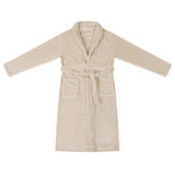 Vidaxl badjas zonder kap beige m flanel