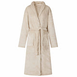 Vidaxl badjas zonder kap beige l flanel