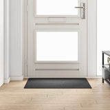Vidaxl tapijt loper donkergrijs 100 x 100 cm 100% polypropyleen