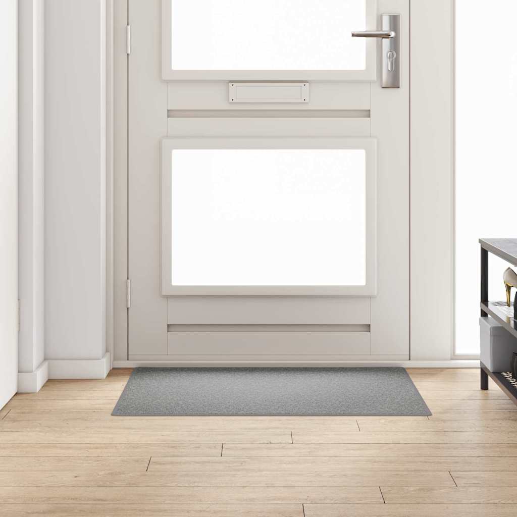 Vidaxl tapijt loper lichtgrijs 100 x 100 cm 100% polypropyleen