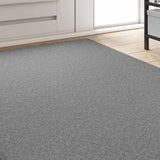 Vidaxl tapijt loper lichtgrijs 100 x 300 cm 100% polypropyleen
