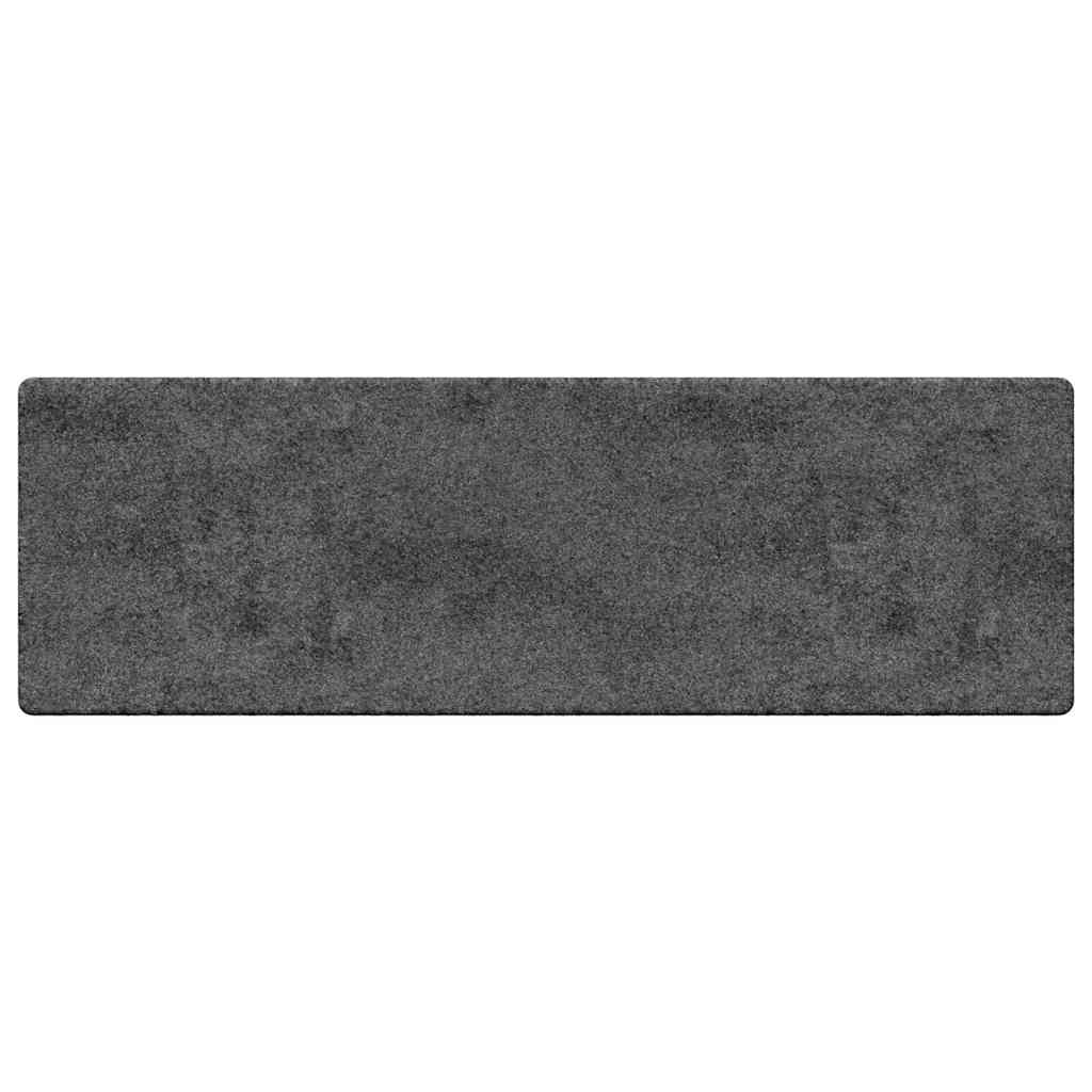Vidaxl tapijt loper grijs 50 x 250 cm 100% polypropylene tuft