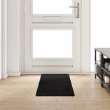 Vidaxl tapijt loper zwart 50 x 200 cm 100% polypropylene tuft