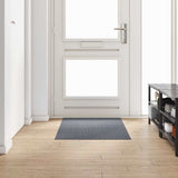 Vidaxl tapijt loper grijs 80 x 150 cm stof