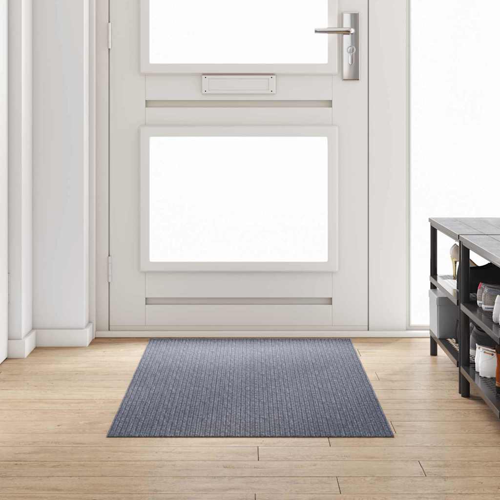 Vidaxl tapijt loper lichtgrijs 80 x 200 cm stof