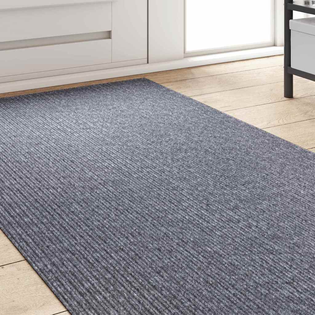 Vidaxl tapijt loper lichtgrijs 80 x 250 cm stof