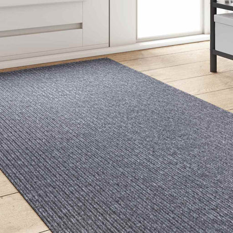 Vidaxl tapijt loper lichtgrijs 80 x 300 cm stof