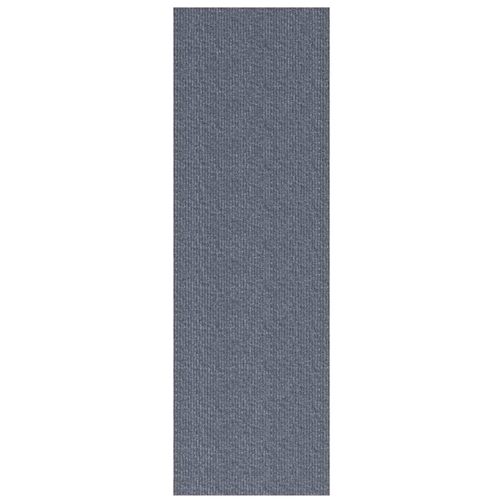 Vidaxl tapijt loper lichtgrijs 100 x 250 cm stof